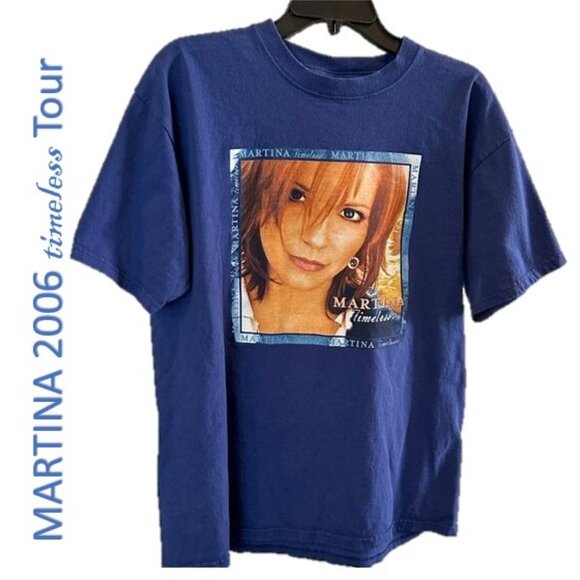 Anvil Tops - MARTINA MCBRIDE 2006TIMELESS TOUR TEE